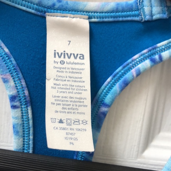 LIKE NEW! Ivivva Keep Ur Cool Racerback Tank *Reversible - Picture 11 of 13